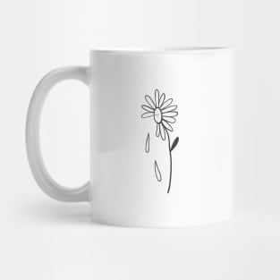 sad daisy Mug